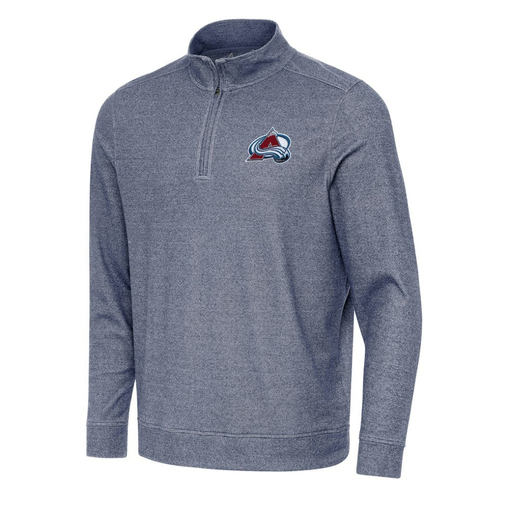 Colorado Avalanche Antigua Subtle Quarter-Zip Sweatshirt Online