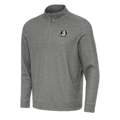 Anaheim Ducks Antigua Subtle Quarter-Zip Sweatshirt Outlet