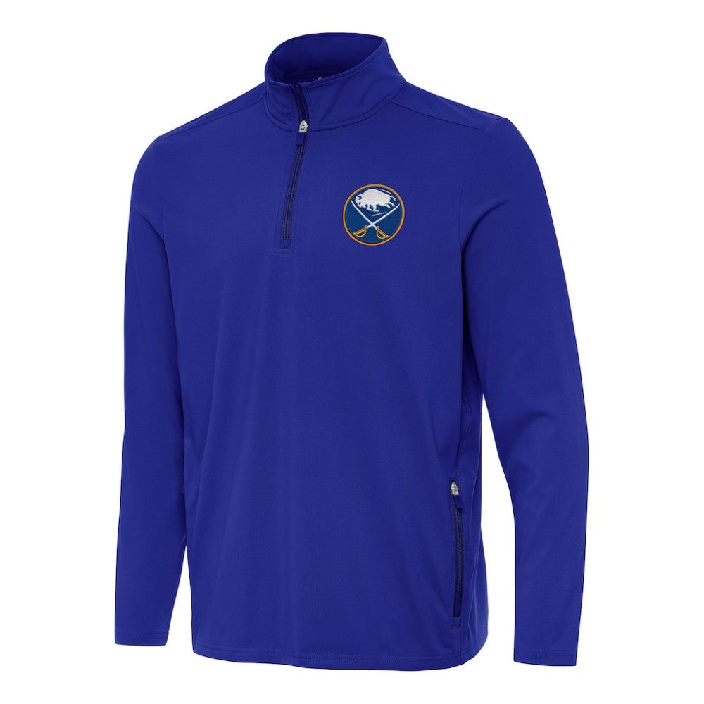 Buffalo Sabres Antigua Perilous Quarter-Zip Sweatshirt Outlet