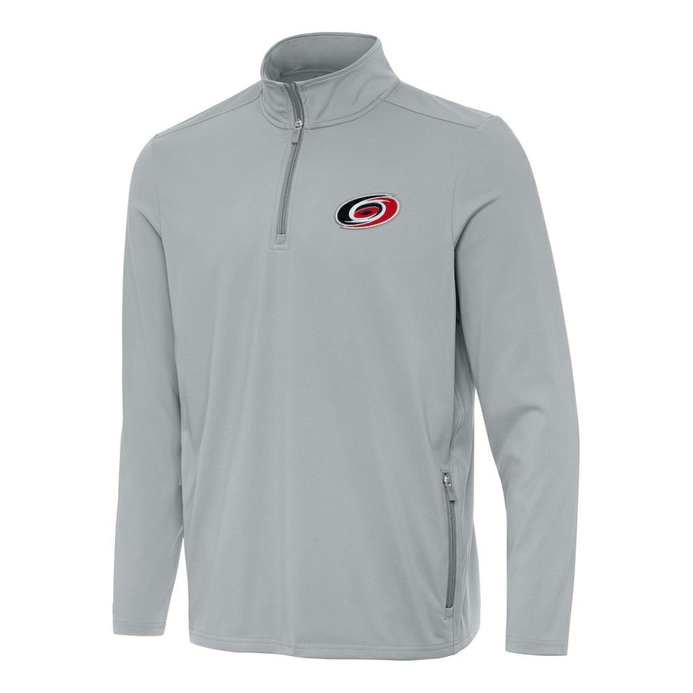 Carolina Hurricanes Antigua Perilous Quarter-Zip Sweatshirt On Sale