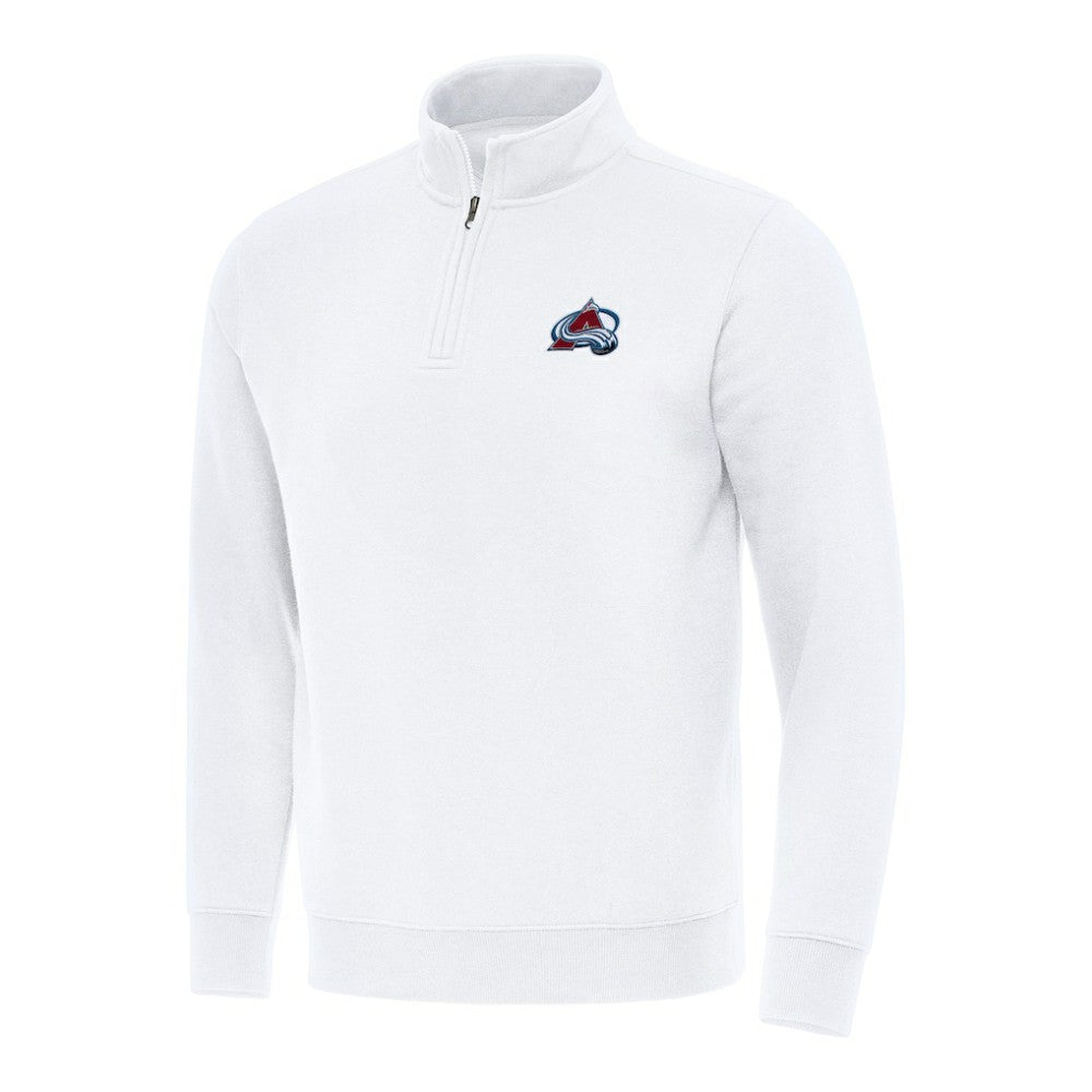 Colorado Avalanche Antigua Victory Quarter-Zip Mock Sweatshirt Online