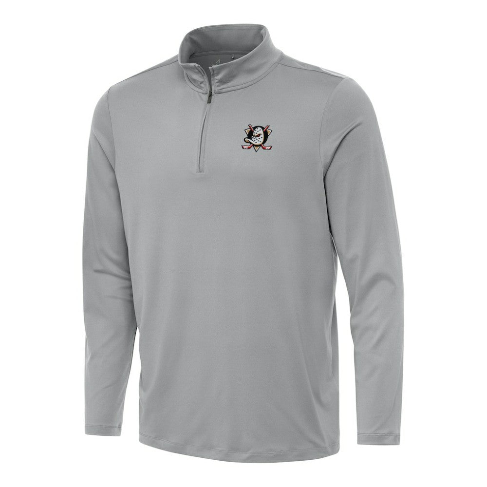 Anaheim Ducks Antigua Reprocess Quarter-Zip Top For Sale