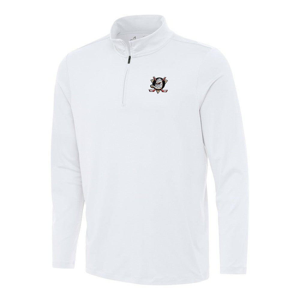 Anaheim Ducks Antigua Reprocess Quarter-Zip Top Online
