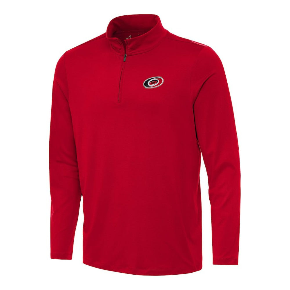 Carolina Hurricanes Antigua Reprocess Quarter-Zip Top Discount