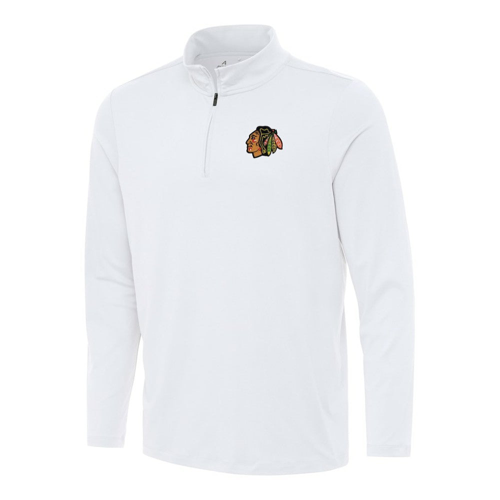 Chicago Blackhawks Antigua Reprocess Quarter-Zip Top Outlet