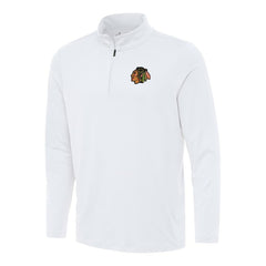 Chicago Blackhawks Antigua Reprocess Quarter-Zip Top Outlet