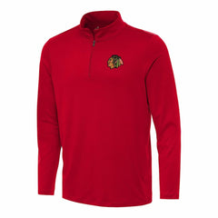 Chicago Blackhawks Antigua Reprocess Quarter-Zip Top Discount