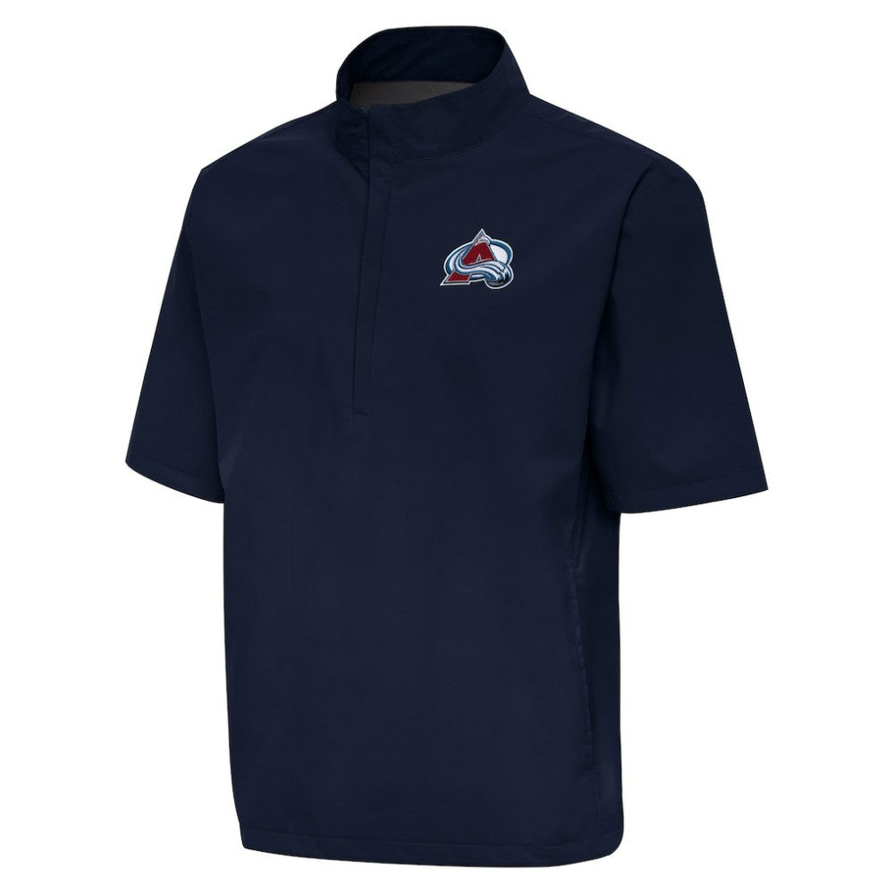 Colorado Avalanche Antigua Brisk Quarter-Zip Windbreaker On Sale