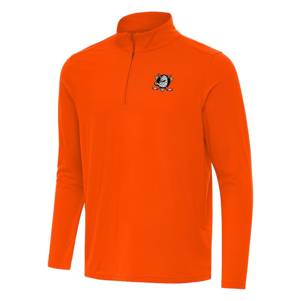 Anaheim Ducks Antigua Intent Quarter-Zip Top Sale