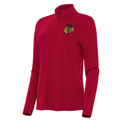 Chicago Blackhawks Antigua Women's Bright Quarter-Zip Top Discount