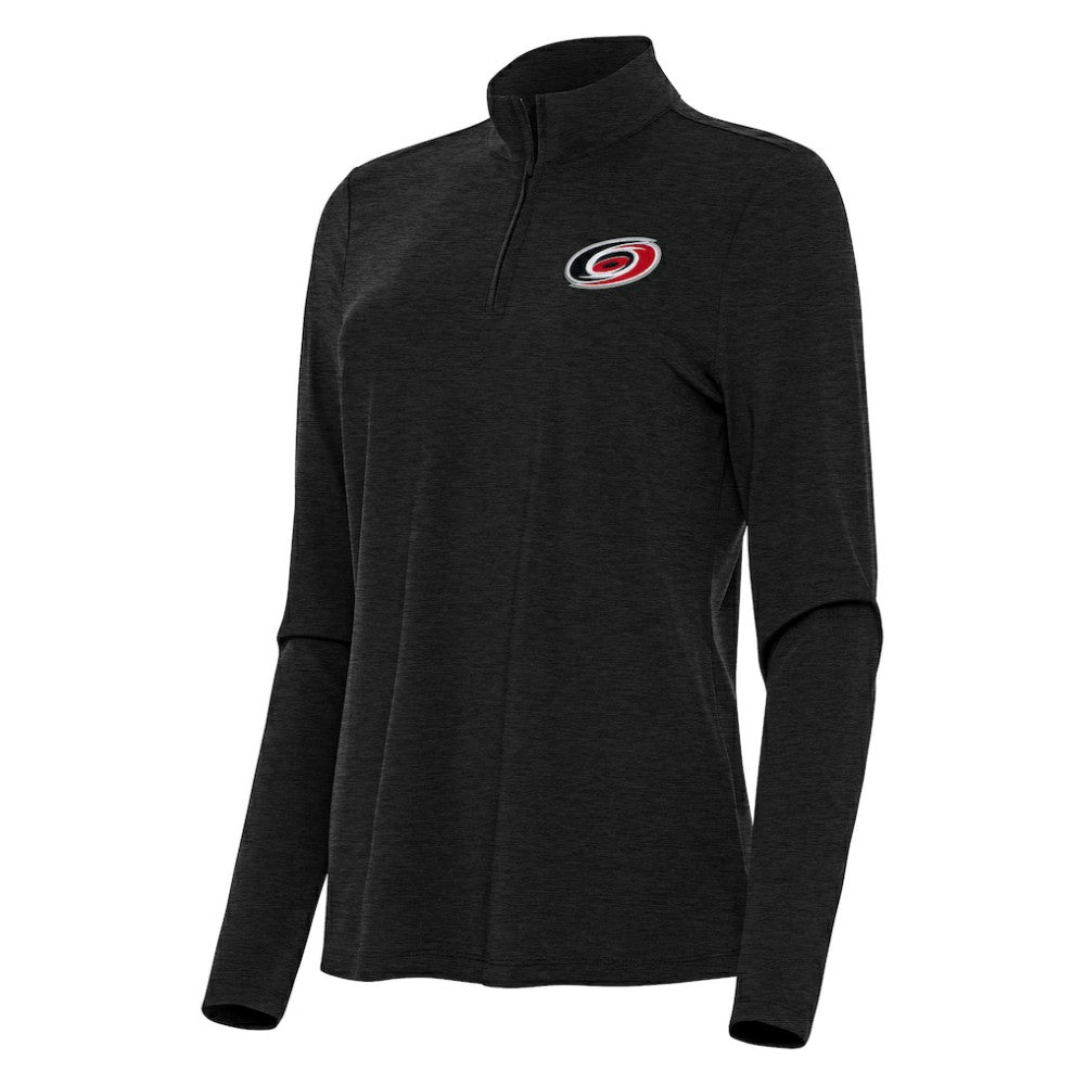 Carolina Hurricanes Antigua Women's Bright Quarter-Zip Top On Sale