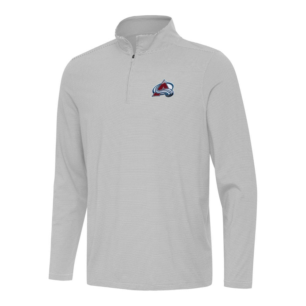 Colorado Avalanche Antigua Twine Quarter-Zip Top On Sale