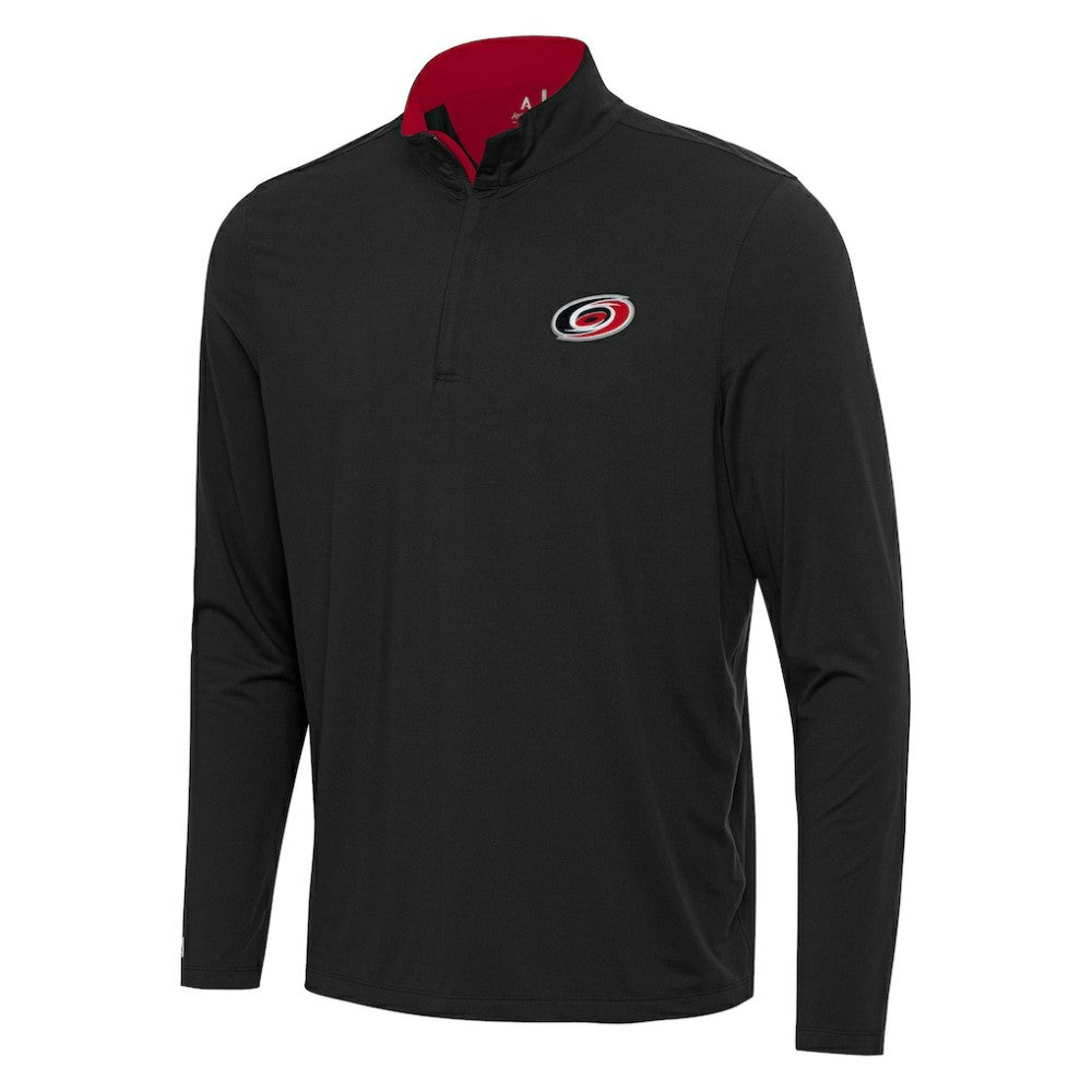 Carolina Hurricanes Antigua Content Quarter-Zip Pullover Top Discount