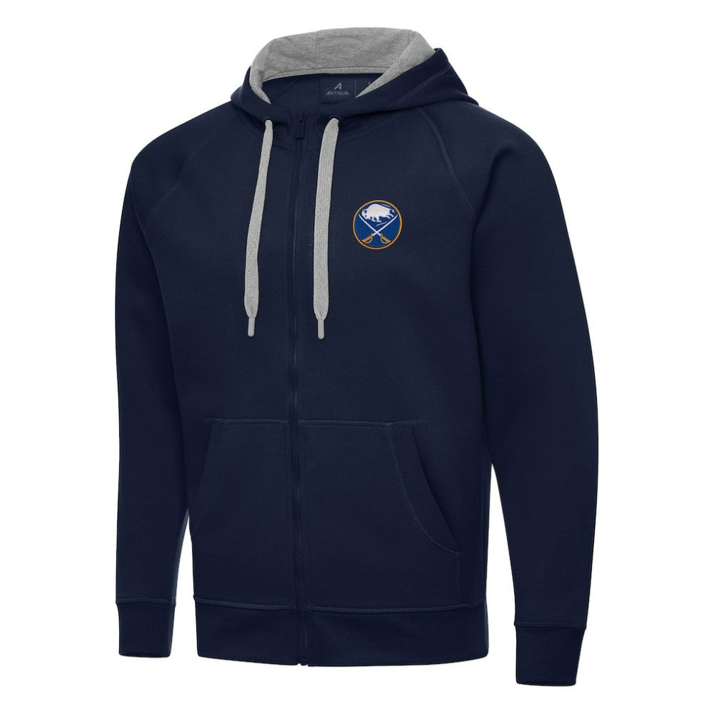 Buffalo Sabres Antigua Big & Tall Victory Full-Zip Hoodie For Sale