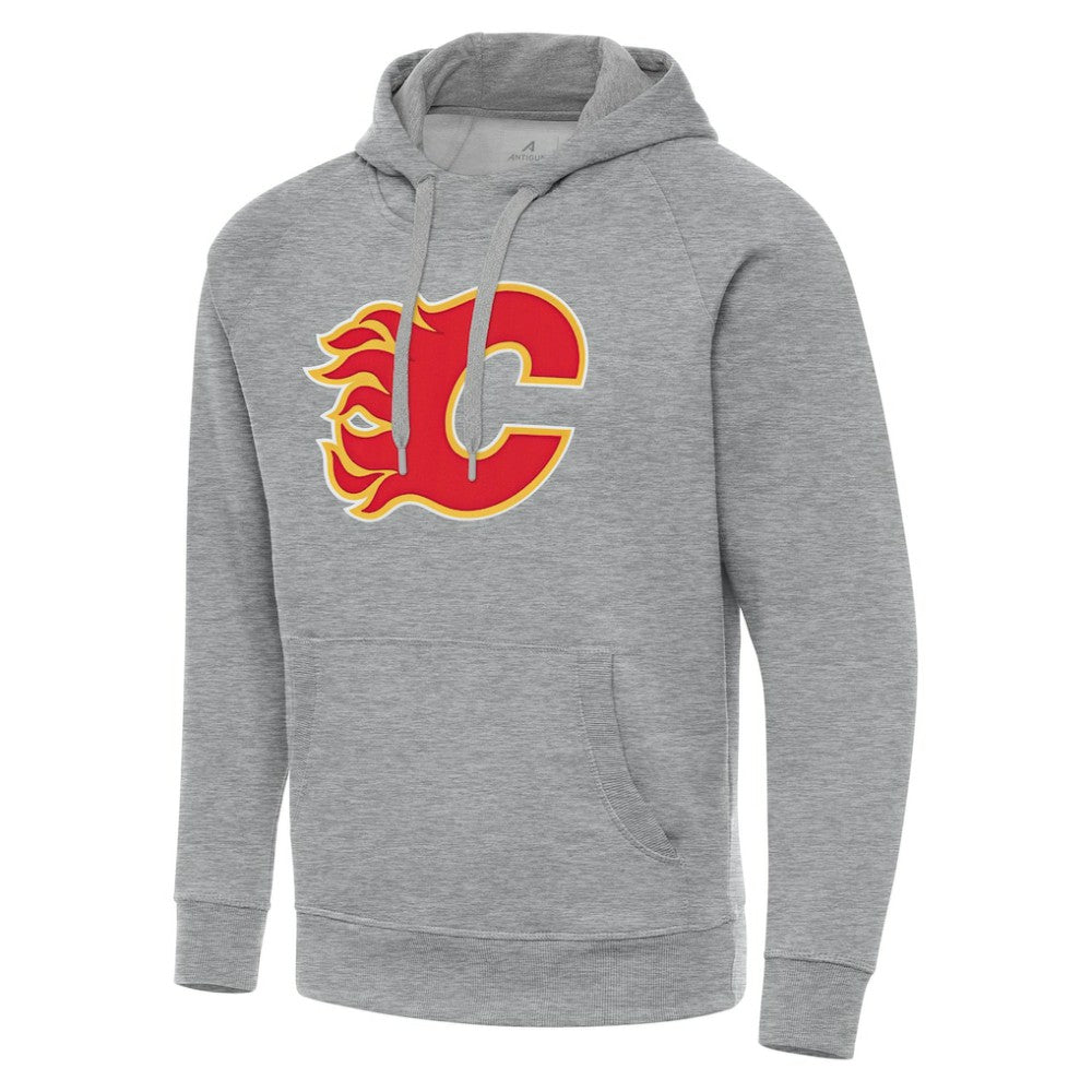 Calgary Flames Antigua Big & Tall Victory Pullover Hoodie Discount