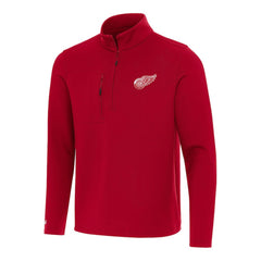 Detroit Red Wings Antigua Insider Quarter-Zip Top Online