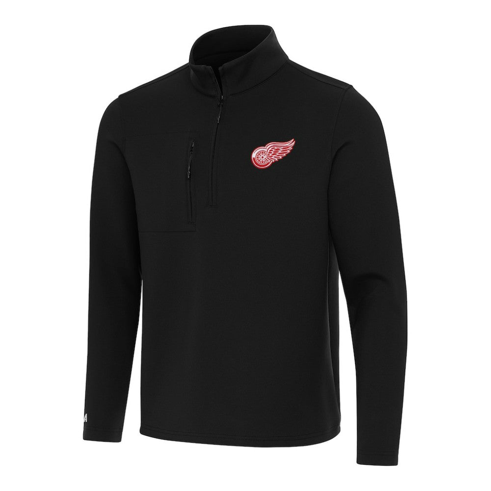 Detroit Red Wings Antigua Insider Quarter-Zip Top For Sale