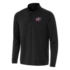 Columbus Blue Jackets Antigua Bright Quarter-Zip Top For Sale