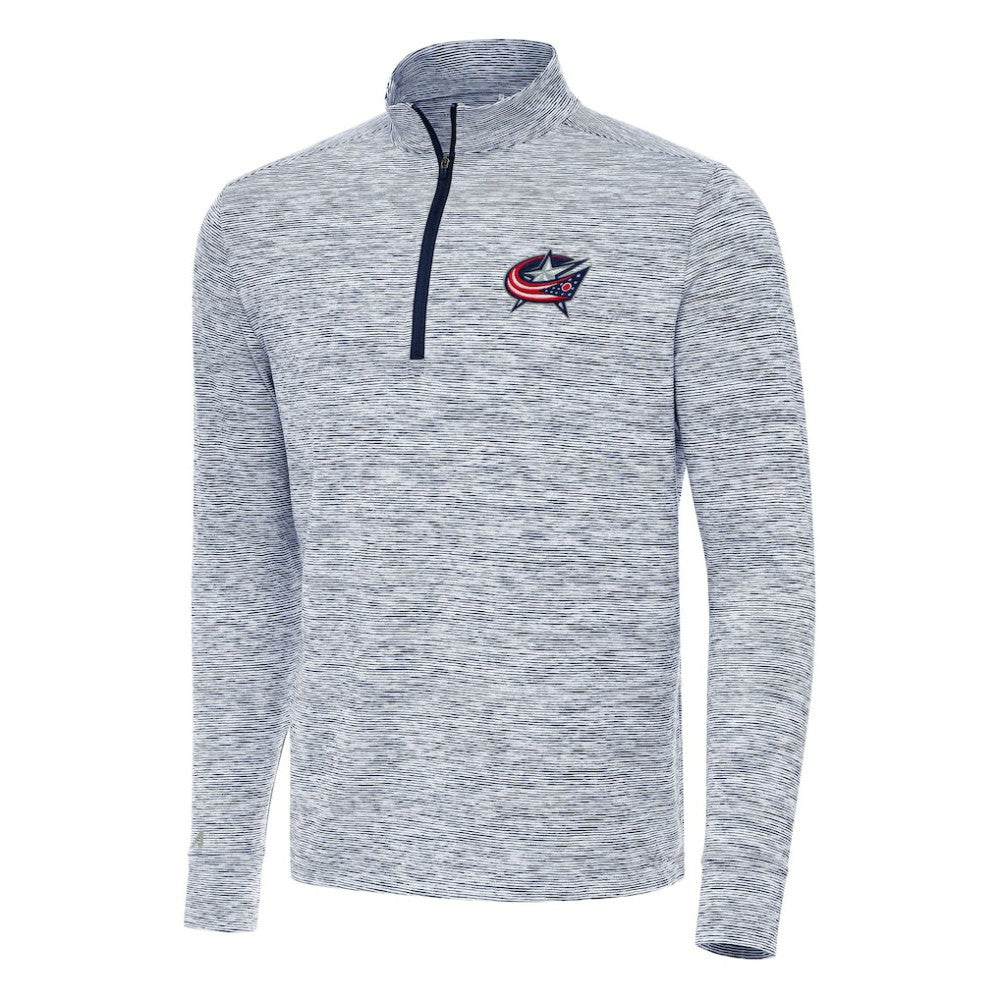 Columbus Blue Jackets Antigua Cause Quarter-Zip Top Discount