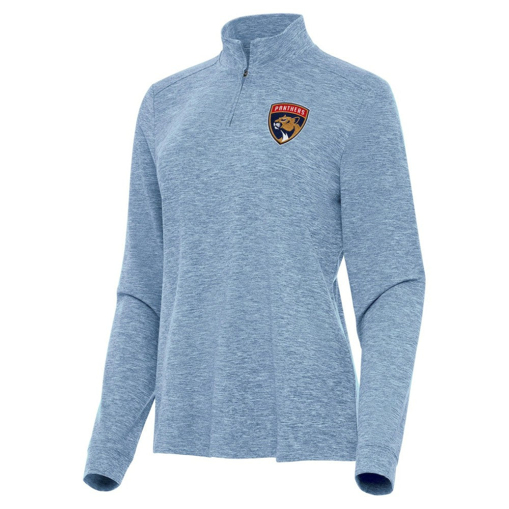 Florida Panthers Antigua Women's Mentor Quarter-Zip Mock Long Sleeve Top Outlet