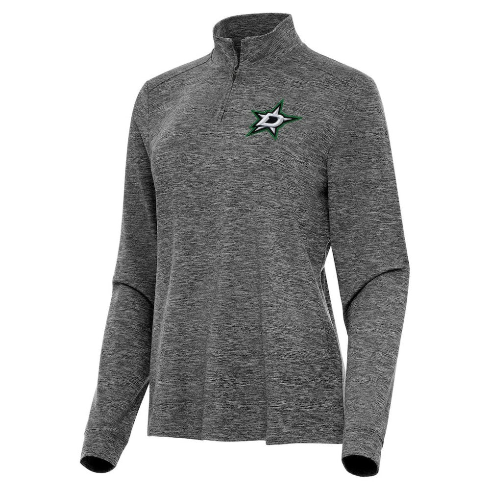 Dallas Stars Antigua Women's Mentor Quarter-Zip Mock Long Sleeve Top For Sale