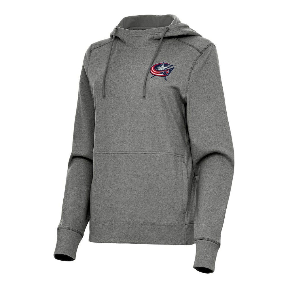 Columbus Blue Jackets Antigua Women's Justice Pullover Hoodie Discount
