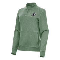 Dallas Stars Antigua Women's Crush Quarter-Zip Fleece Sweatshirt Discount