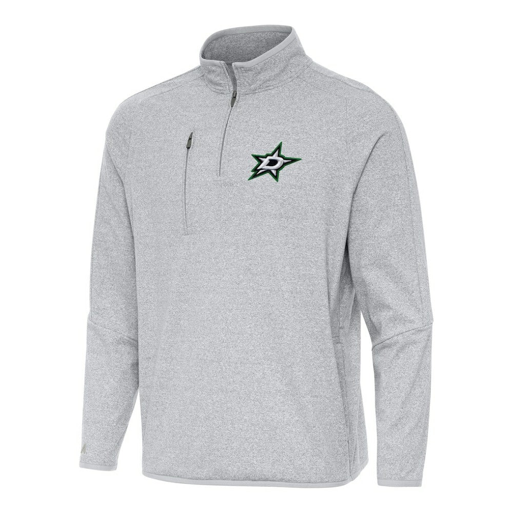Dallas Stars Antigua Certain Quarter-Zip Tri-Blend Sweatshirt On Sale