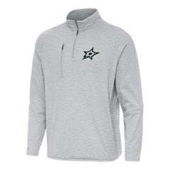 Dallas Stars Antigua Certain Quarter-Zip Tri-Blend Sweatshirt On Sale