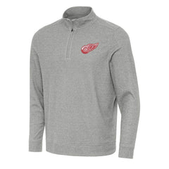 Detroit Red Wings Antigua Subtle Quarter-Zip Sweatshirt On Sale