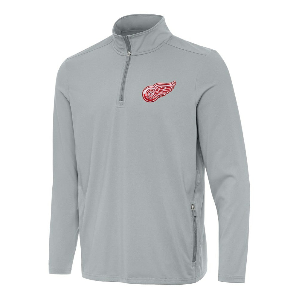 Detroit Red Wings Antigua Perilous Quarter-Zip Sweatshirt Outlet