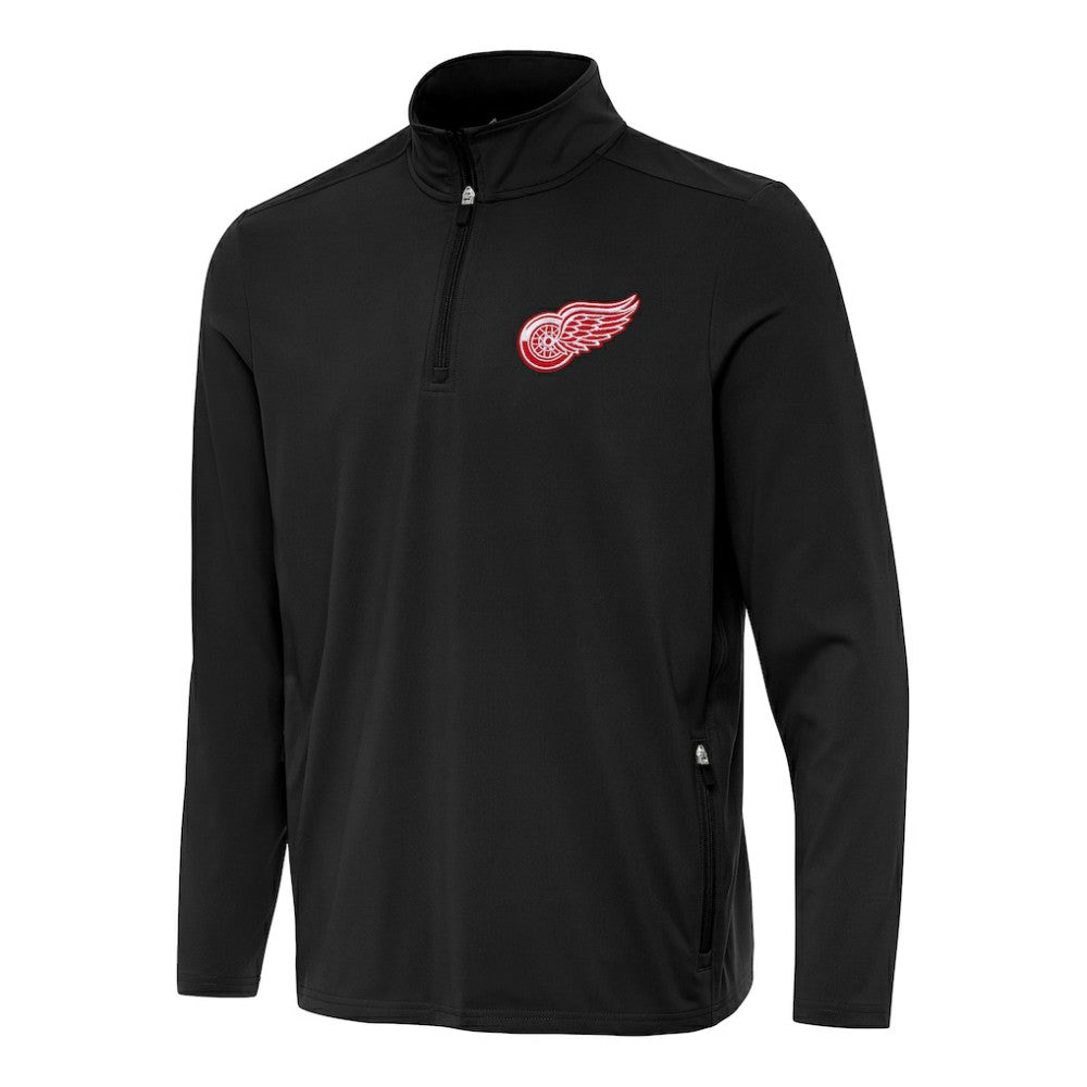Detroit Red Wings Antigua Perilous Quarter-Zip Sweatshirt On Sale