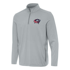 Columbus Blue Jackets Antigua Perilous Quarter-Zip Sweatshirt Online