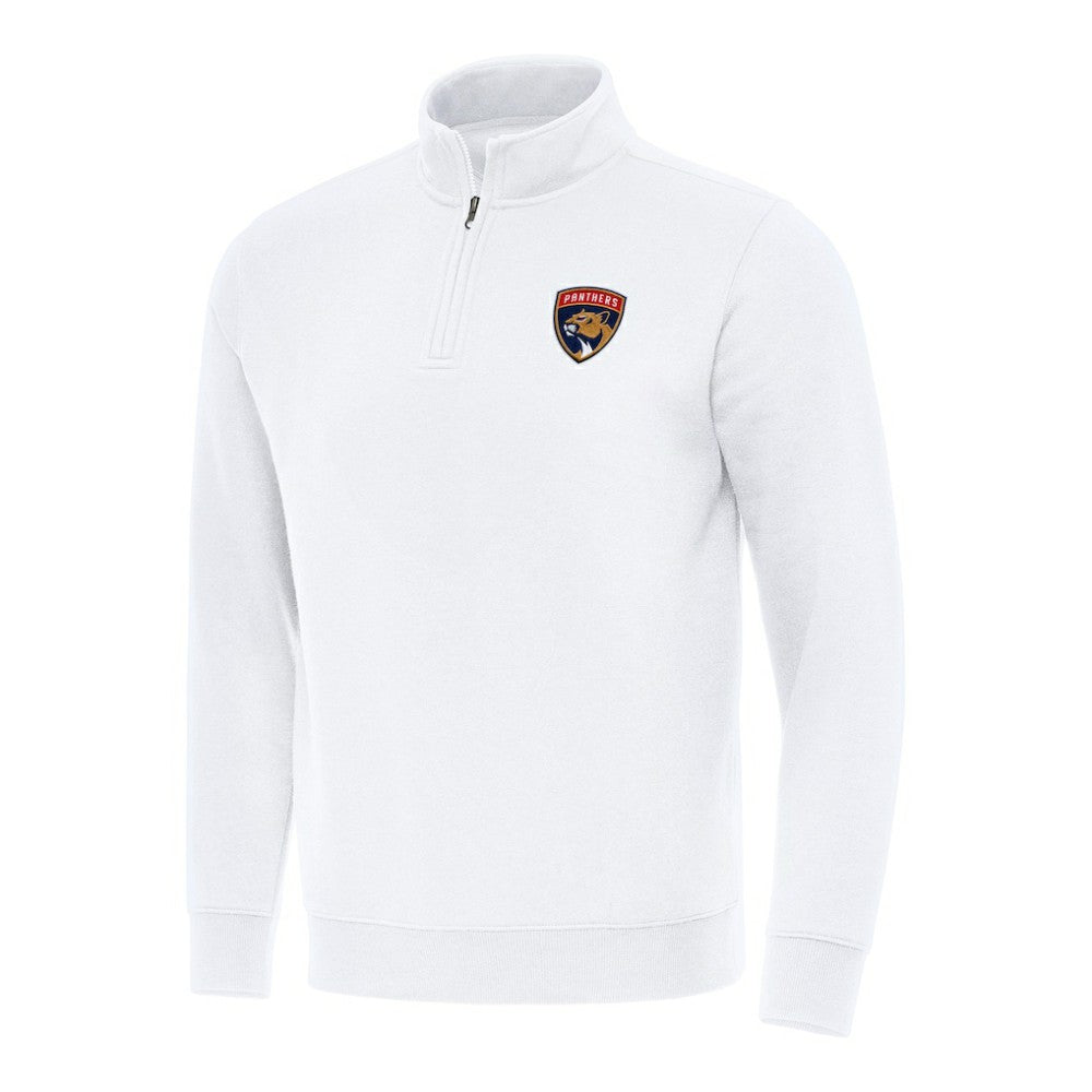Florida Panthers Antigua Victory Quarter-Zip Mock Sweatshirt Outlet