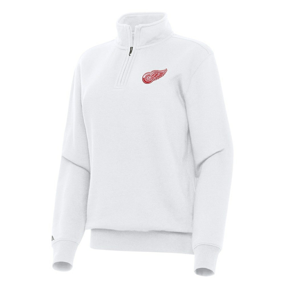 Detroit Red Wings Antigua Women's Victory Quarter-Zip Sweatshirt Sale