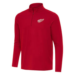 Detroit Red Wings Antigua Intent Quarter-Zip Top On Sale