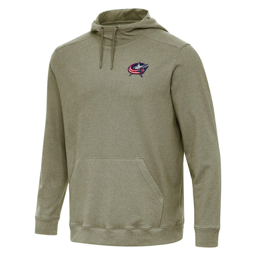 Columbus Blue Jackets Antigua Cloud Pullover Hoodie On Sale