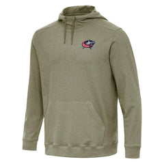 Columbus Blue Jackets Antigua Cloud Pullover Hoodie On Sale