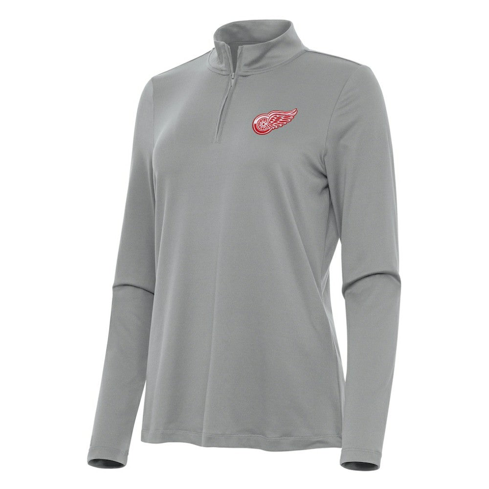 Detroit Red Wings Antigua Women's Reprocess Quarter-Zip Top Online