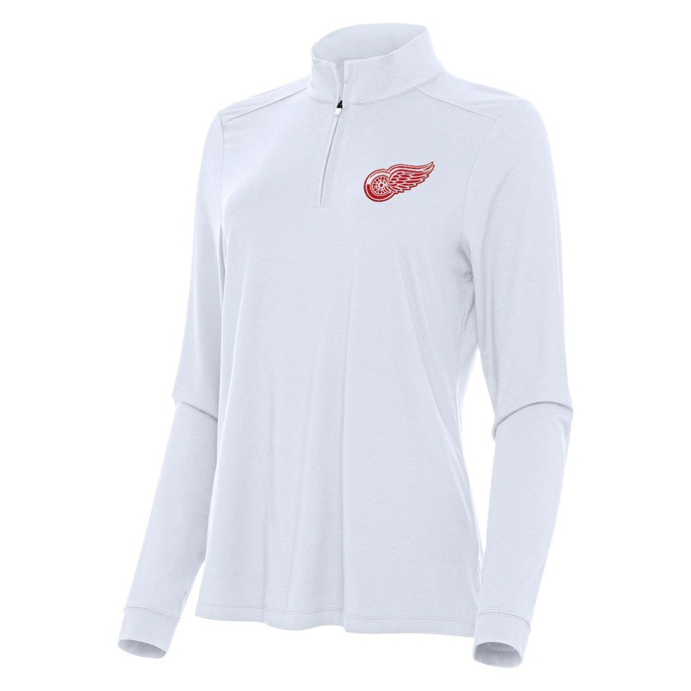 Detroit Red Wings Antigua Women's Intent Quarter-Zip Top Online