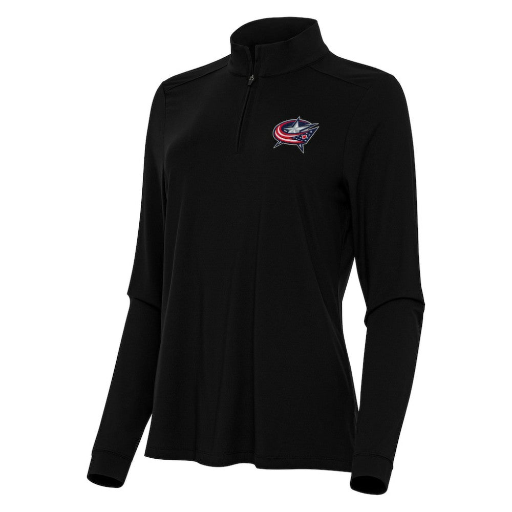 Columbus Blue Jackets Antigua Women's Intent Quarter-Zip Top Discount