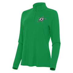 Dallas Stars Antigua Women's Intent Quarter-Zip Top For Sale