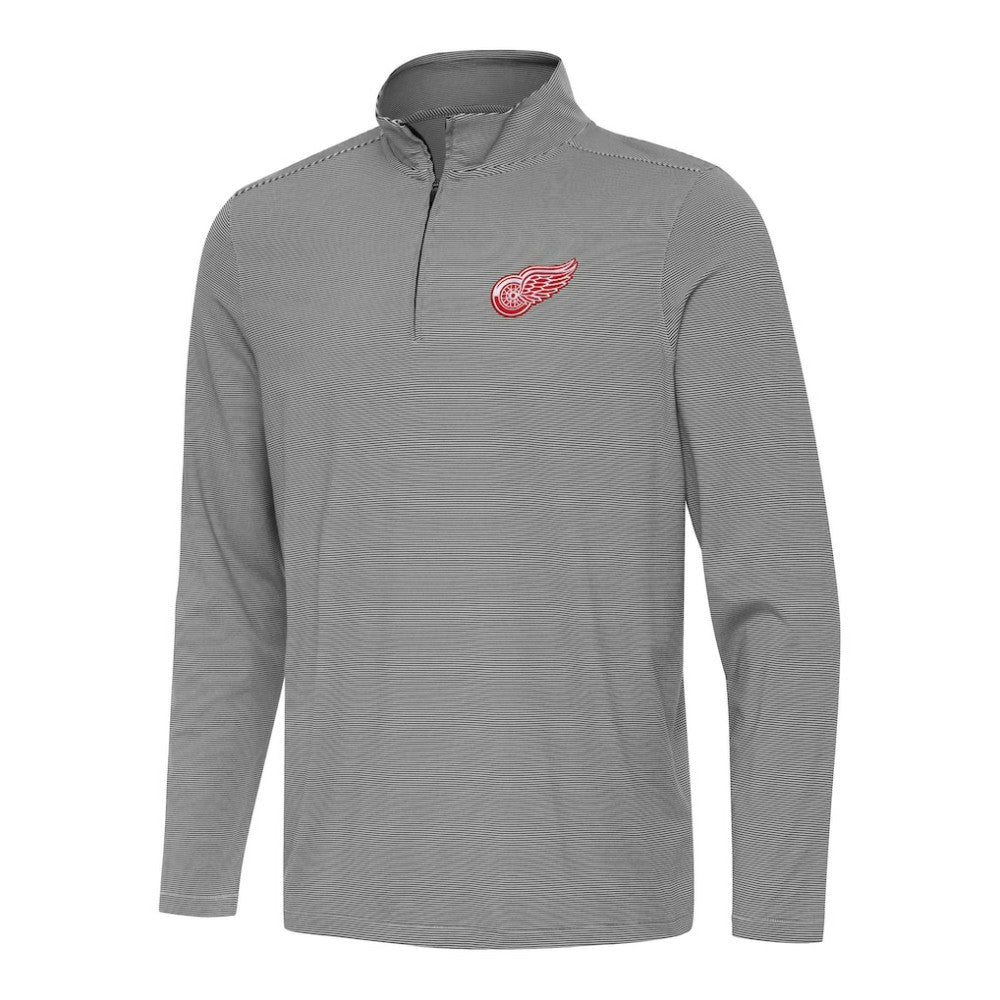 Detroit Red Wings Antigua Twine Quarter-Zip Top For Sale
