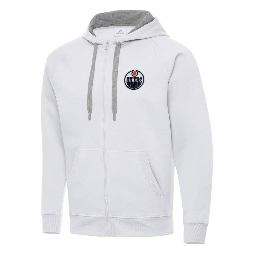 Edmonton Oilers Antigua Big & Tall Victory Full-Zip Hoodie Online
