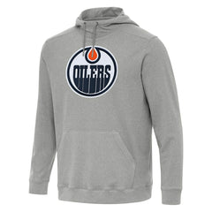 Edmonton Oilers Antigua Cloud Pullover Hoodie For Sale
