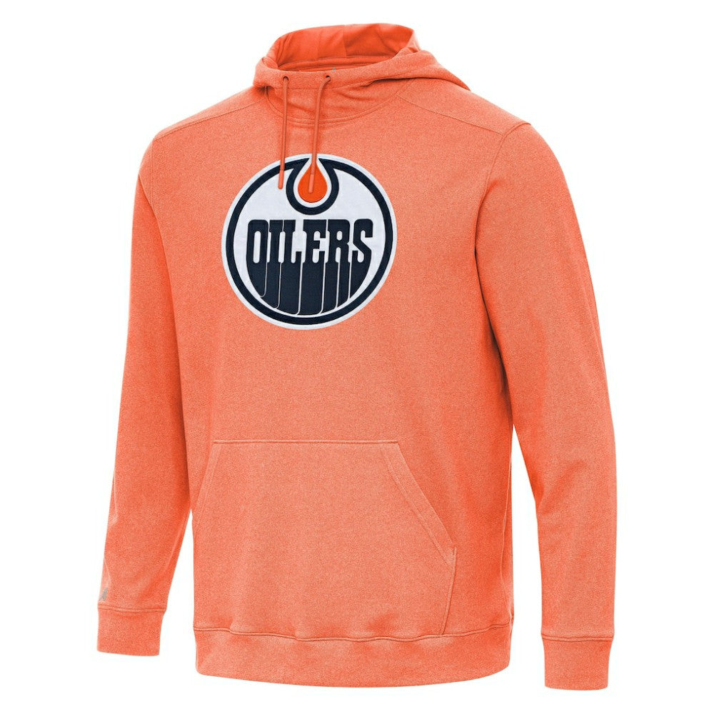 Edmonton Oilers Antigua Cloud Pullover Hoodie For Sale