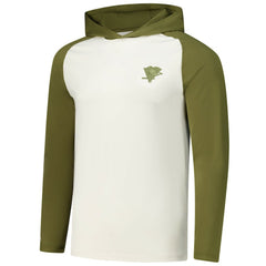 Pittsburgh Penguins Antigua Intrepid Sand Raglan Long Sleeve Hoodie T-Shirt Discount