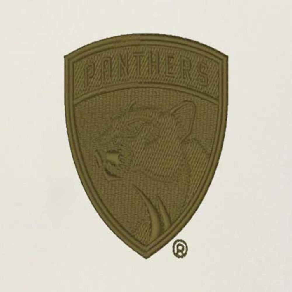 Florida Panthers Antigua Intrepid Sand Raglan Long Sleeve Hoodie T-Shirt Online