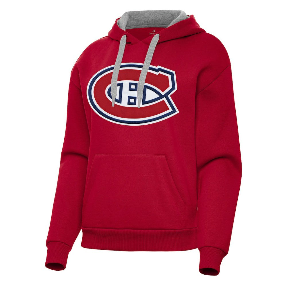 Montreal Canadiens Antigua Women's Victory Pullover Hoodie Sale