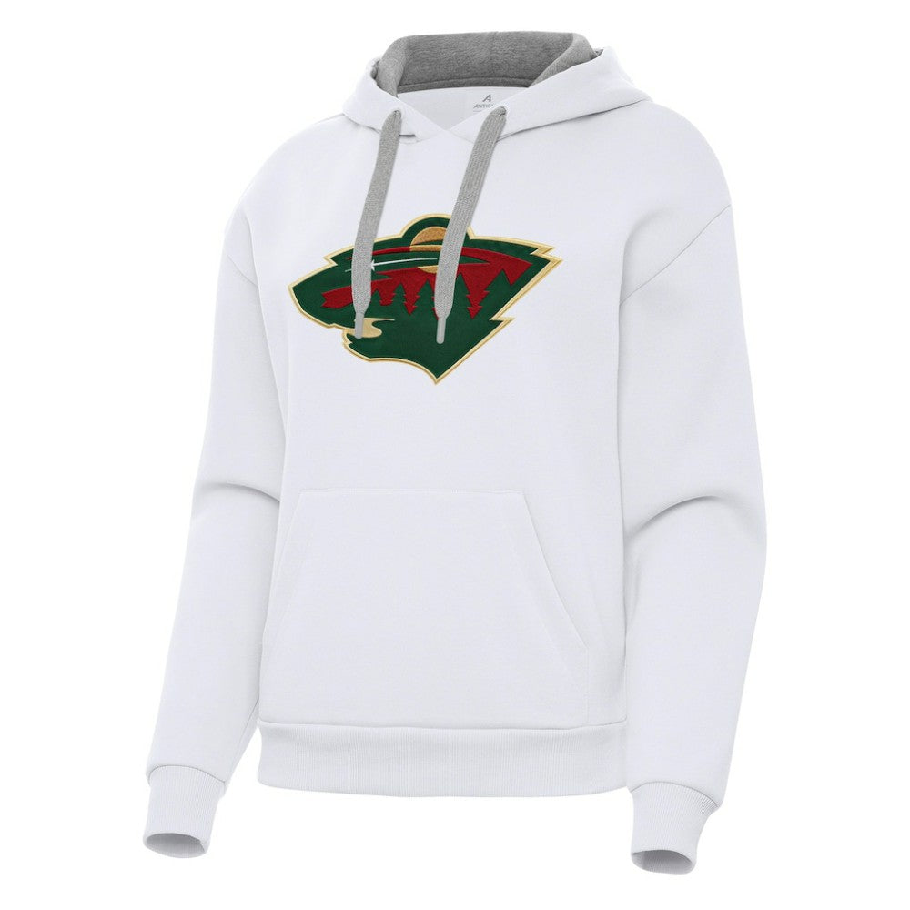 Minnesota Wild Antigua Women's Victory Pullover Hoodie Sale